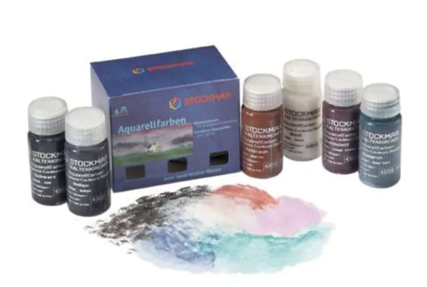 Set Acuarelas 6 Unidades Colores secundarios, 20ml